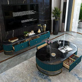 Urban Luxury Tv Unit & Center Table Combo - Luxe Maple