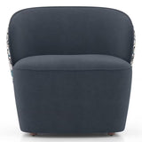 Port Accent Chair in Suede - Luxe Maple