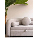 Rolland Premium Suede Sofa Bed in Beige