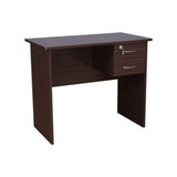 Saucy Study Table in Wenge Color - Luxe Maple