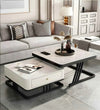 Umar Nesting Table In SS 304 - Luxe Maple