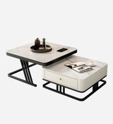 Umar Nesting Table In SS 304 - Luxe Maple