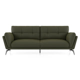 Volly Leatherette Sofa Set - Luxe Maple - Luxe Maple