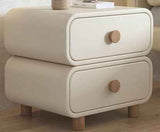 Mario Bedside Table In PU Polish