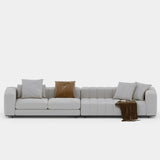 Oscar Premium 4 Seater Ultra Modern Sofa Set - Luxe Maple