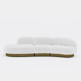 Casper Premium Sofa Set in Bouncle - Luxe Maple