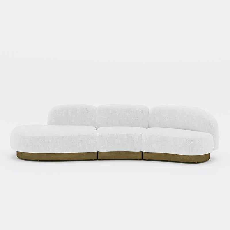 Casper Premium Sofa Set in Bouncle - Luxe Maple
