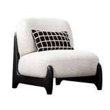 Candy Premium Accent Chair In Brooklyn Fabric - Luxe Maple
