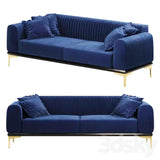 Allure Premium Sofa Set in Suede