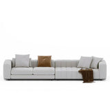 Oscar Premium 4 Seater Ultra Modern Sofa Set - Luxe Maple