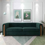 Modern Premium Sofa Set in Suede
