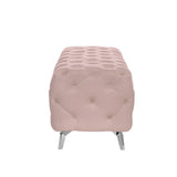 Unicorn Suede Lounger in Blush Pink Color - Luxe Maple