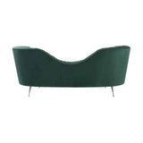 Angel Wing Luxury Modern Suede Sofa Set