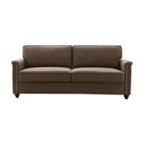 Tox Straight Line Sofa Set in Brown