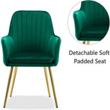 Oppo Suede Accent Chair - Luxe Maple