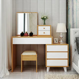 Mosco Dressing Table In Plywood Mica - Luxe Maple