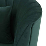 Angel Wing Luxury Modern Suede Sofa Set