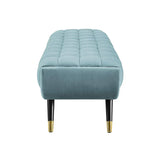 Cross line Lounger in Suede - Luxe Maple