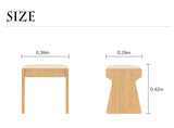 Practo Dressing Table In Plywood Mica - Luxe Maple