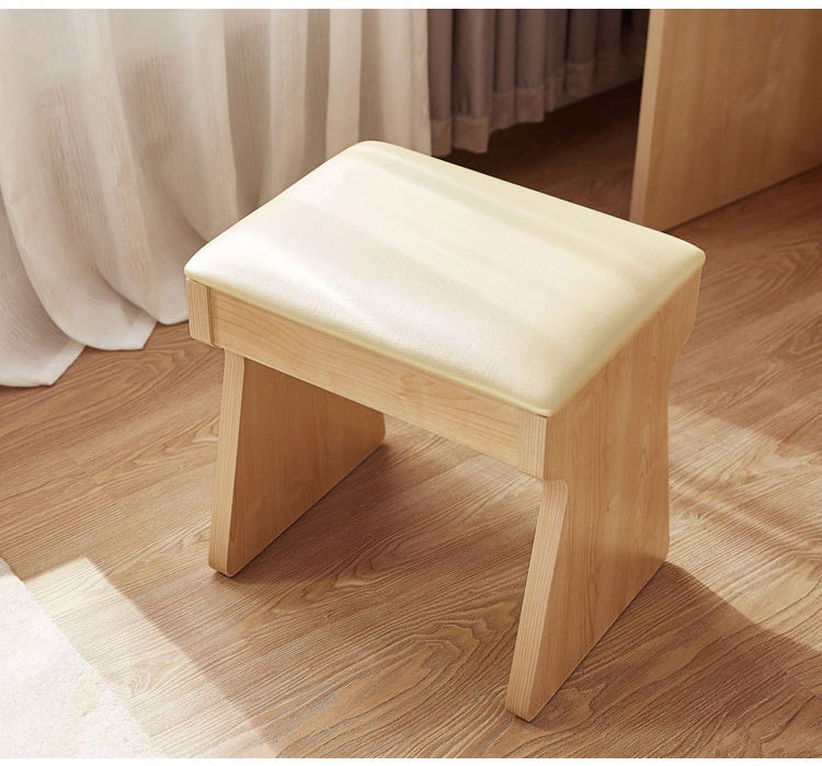 Practo Dressing Table In Plywood Mica - Luxe Maple
