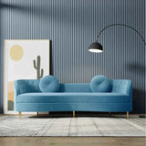 Perfecto Luxury Modern Suede Sofa Set