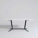 Lexus Luxury 6 Seater Dining Table in Blue - Luxe Maple