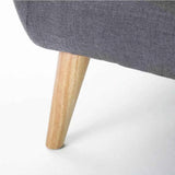 Heffy Modern Sofa Set in Suede