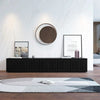 Golf Luxury TV Unit in Black - Luxe Maple