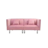 Dolcy Line Sofa Set in Pink