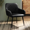 Roxanne Upholstered Arm Chair - Luxe Maple