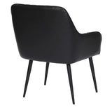 Roxanne Upholstered Arm Chair - Luxe Maple