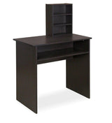 Simple Study Table in Wenge Color - Luxe Maple