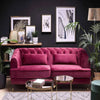 Sletta Luxury Chesterfield Sofa Set in Suede
