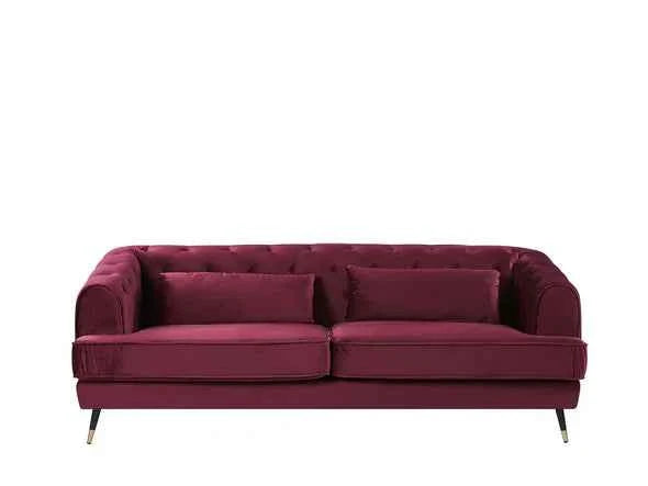 Sletta Luxury Chesterfield Sofa Set in Suede